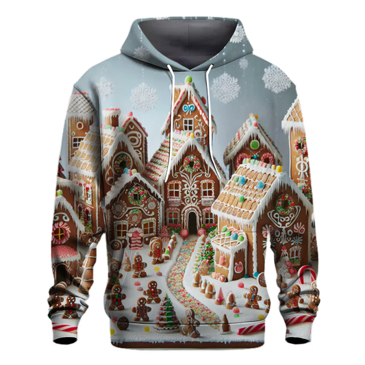 Gingerbread Village Charm Hoodie