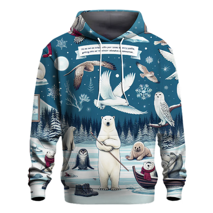 Arctic Animals Christmas Hoodie