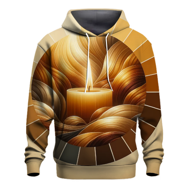 Candlelight Glow Gradient Hoodie