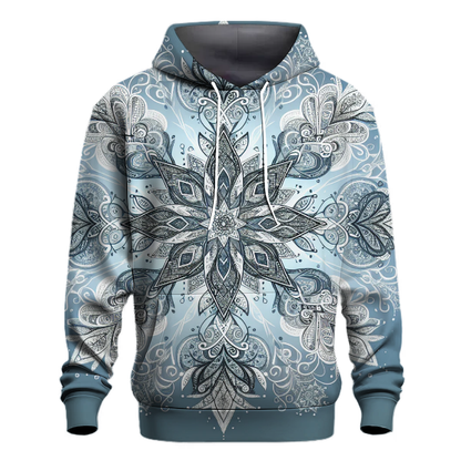 Frosted Nordic Patterns Hoodie