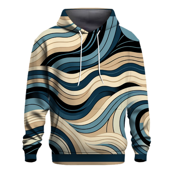 Vintage Waves Symphony Hoodie