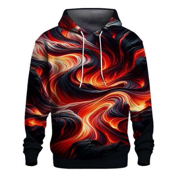 Volcanic Lava Flow Hoodie