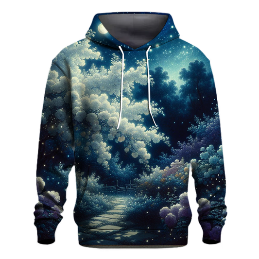 Dreamy Floral Night Hoodie