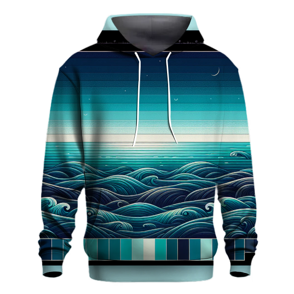 Serene Ocean Depths Hoodie