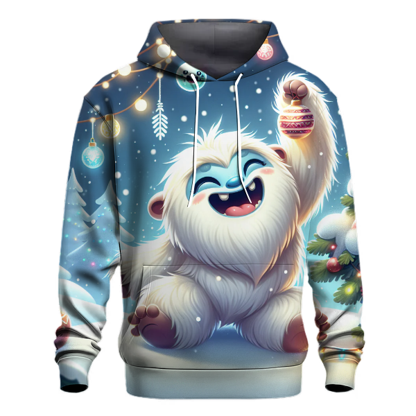 Adventurous Christmas Yeti Hoodie