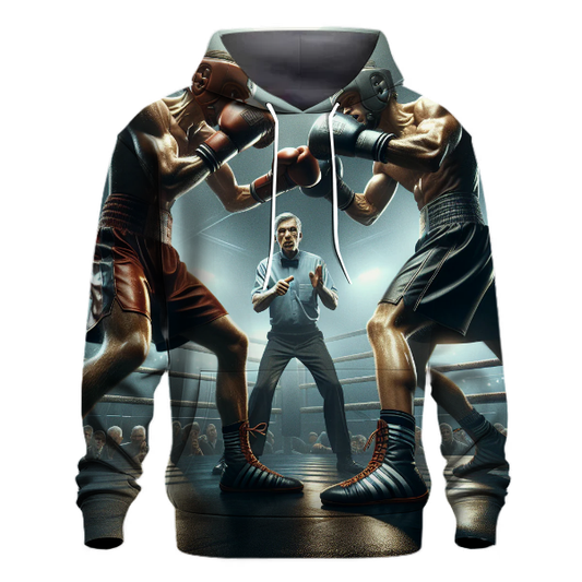 Boxing Ring Warrior Hoodie Printed Hoodies