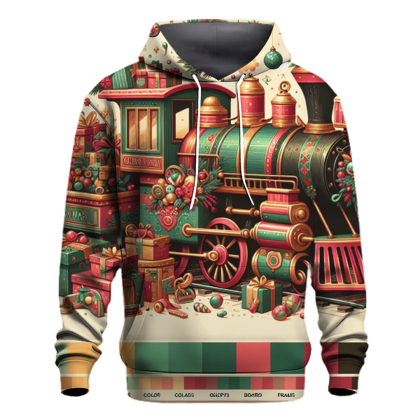 Vintage Toy Train Hoodie