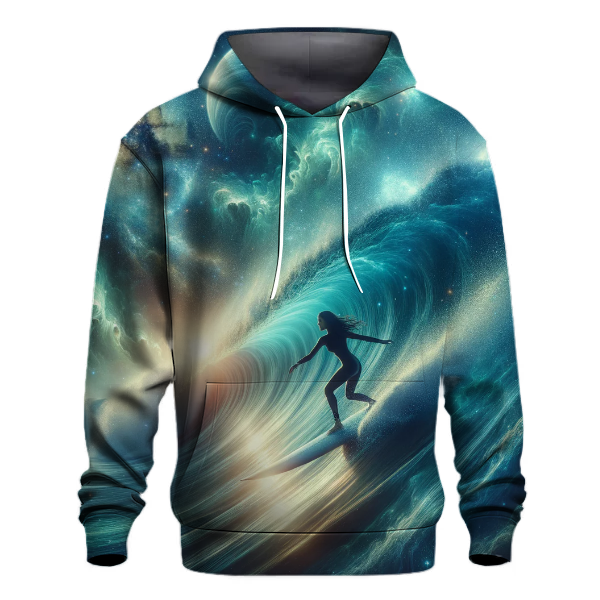 Cosmic Surfing Adventure Hoodie