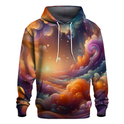 Dreamy Abstract Swirls Hoodie