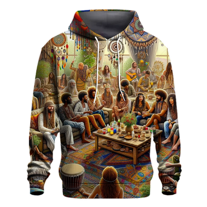 Bohemian Holiday Gathering Hoodie