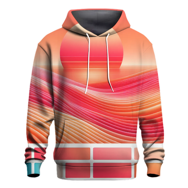 Coral Sunset Blend Hoodie