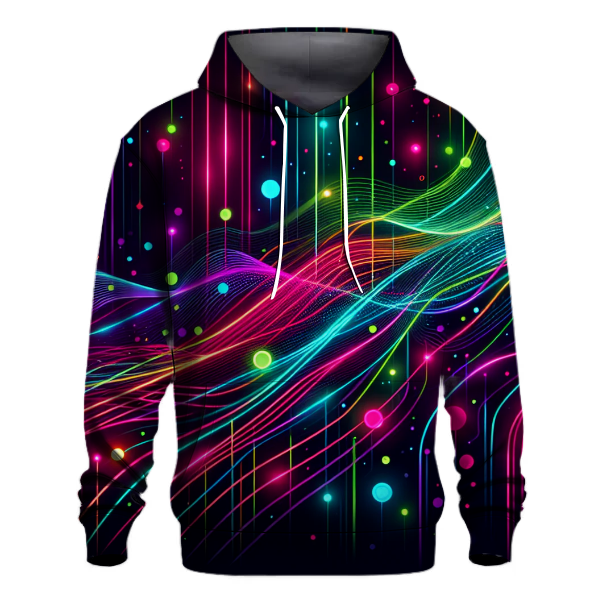 Neon Night Fever Hoodie