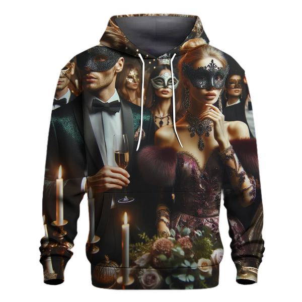 Glamorous Holiday Masquerade Hoodie