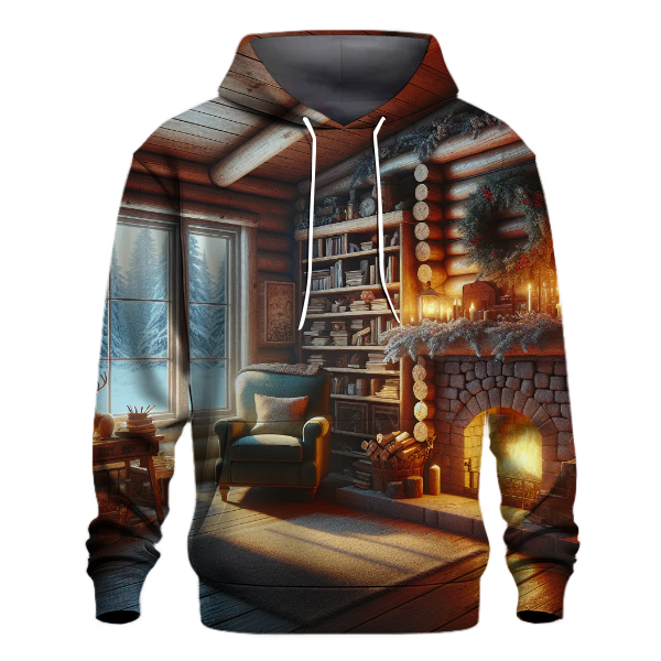 Santa's Cozy Cabin Retreat Hoodie