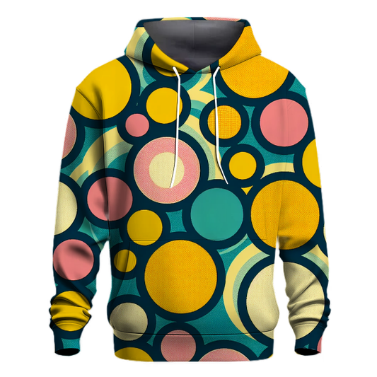 Vintage Polka Dot Delight Hoodie Hoodies Fashion