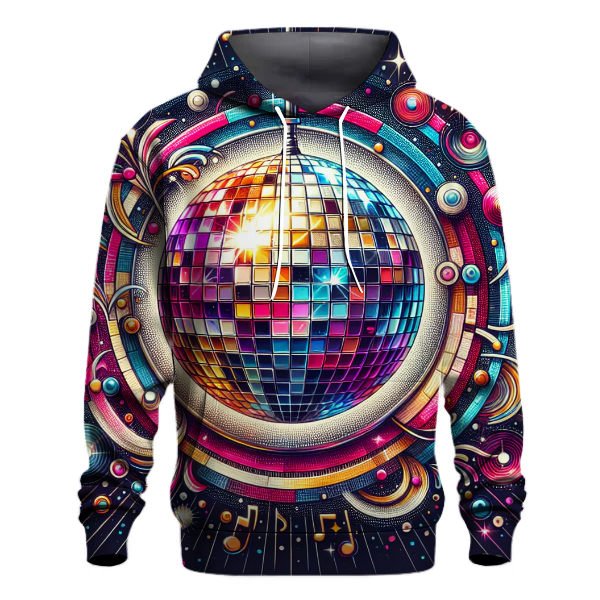 Retro Disco Delight Hoodie