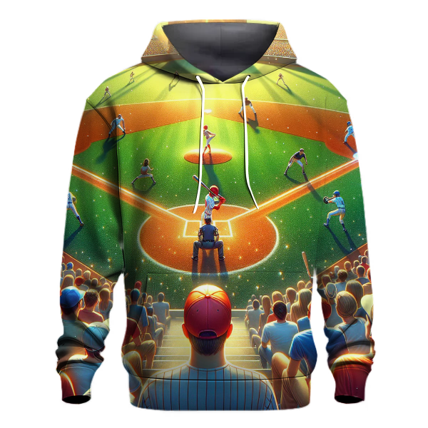 Baseball Diamond Days Hoodie