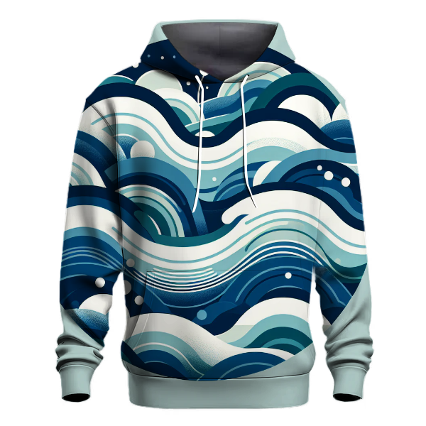 Abstract Ocean Dreams Hoodie