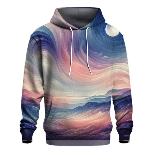 Twilight Glow Tie-dye Design Hoodie