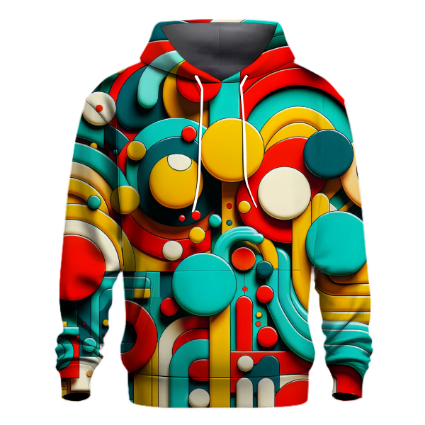 Funky Abstract Dreamscape Hoodie