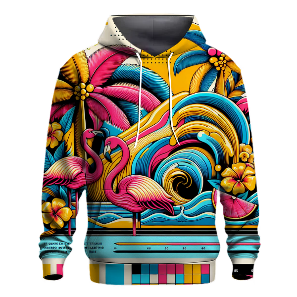 Funky Tropical Vibes Hoodie