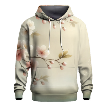 Elegant Cherry Blossom Serenity Hoodie