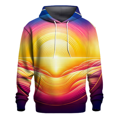 Radiant Dawn Gradient Hoodie