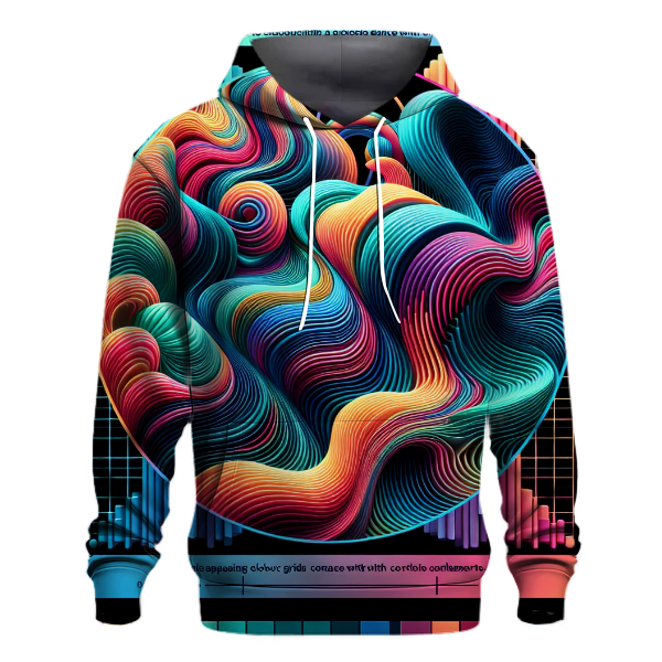 Neon Motion Design Hoodie