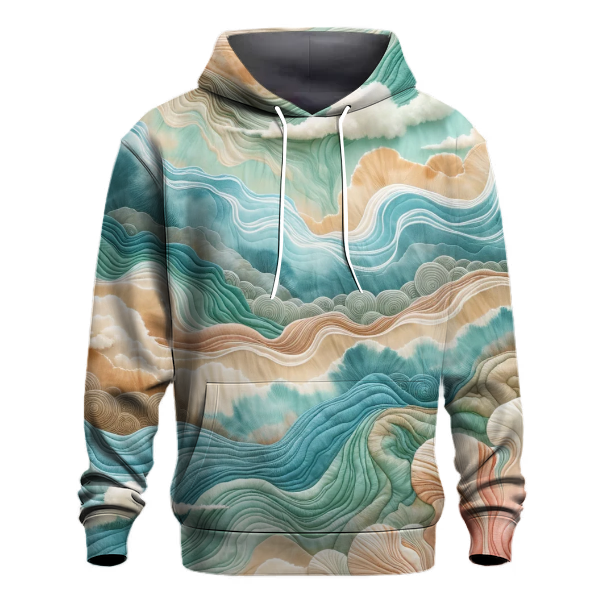 Whimsical Ocean Tide Hoodie