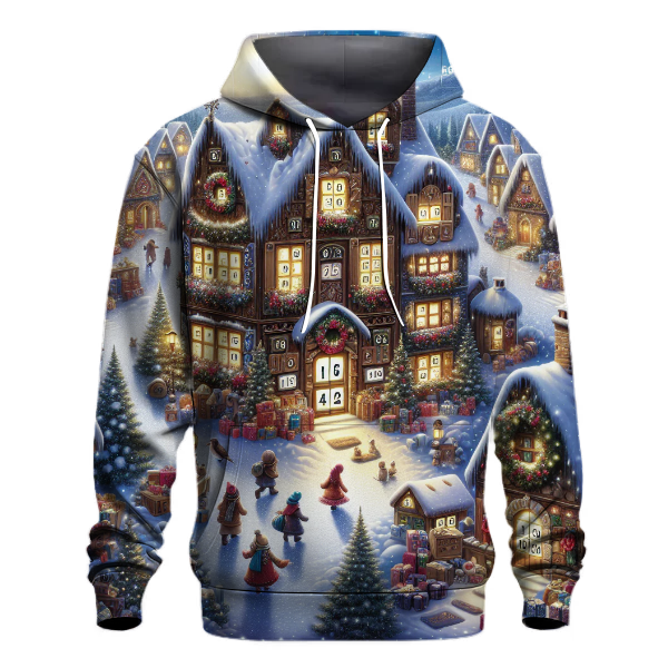 Christmas Village Advent Hoodie