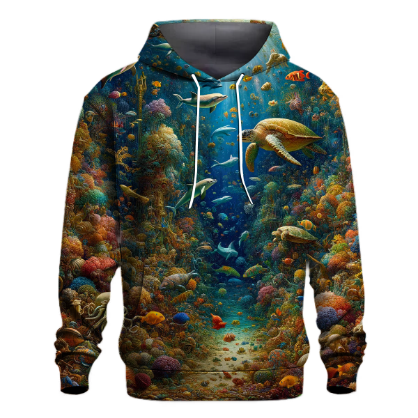 Oceanic Fantasy Voyage Hoodie