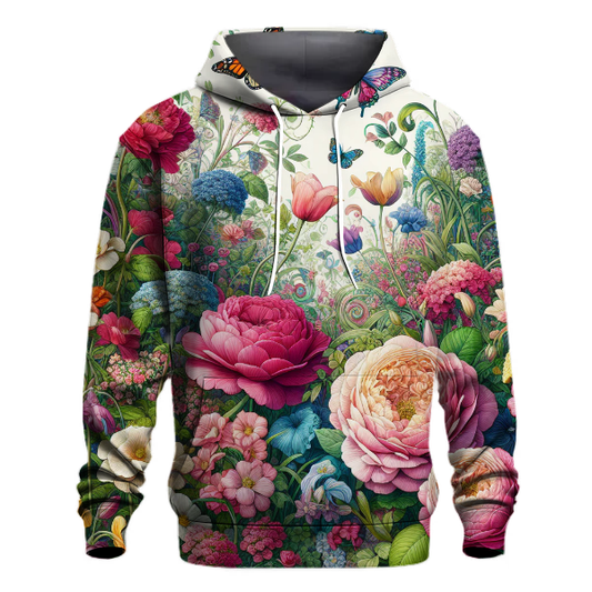 Floral Butterflies Garden Hoodie