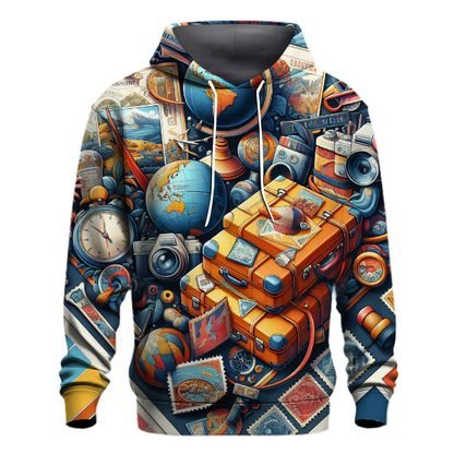 Whimsical Travel Adventures Hoodie