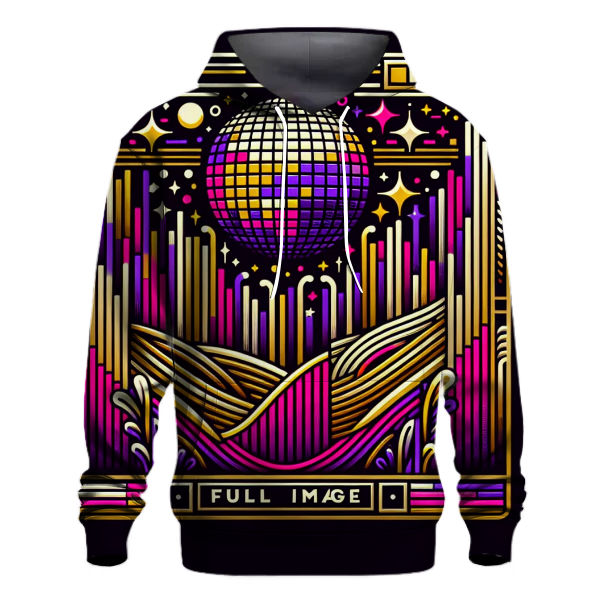 Disco Fever Stripes Hoodie