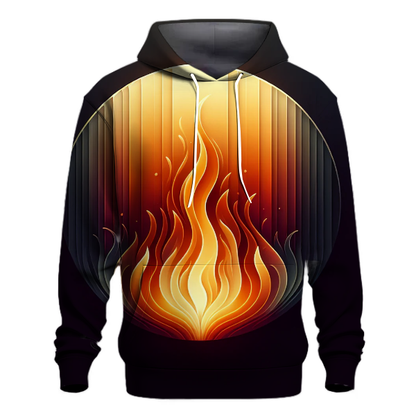 Fireside Ember Gradient Hoodie