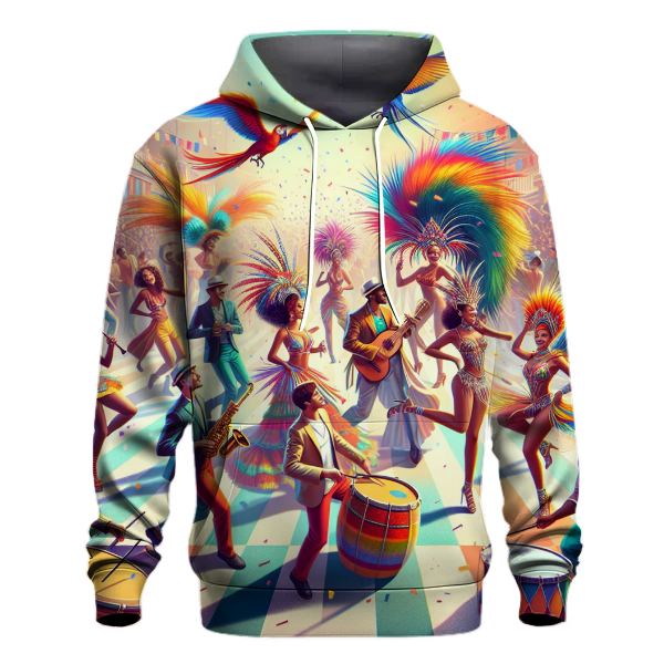 Vibrant Carnival Parade Hoodie