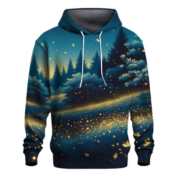 Dancing Fireflies Night Hoodie