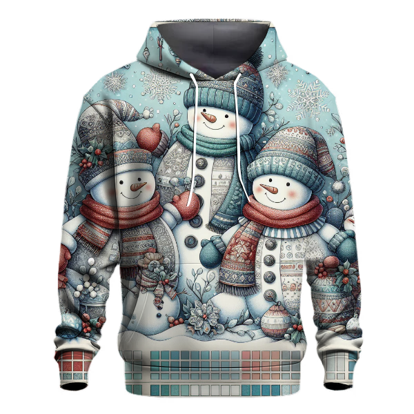 Frosty Friends Snowmen Hoodie