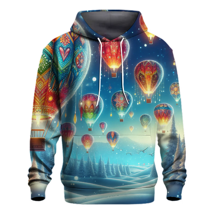 Holiday Hot Air Balloon Ride Hoodie