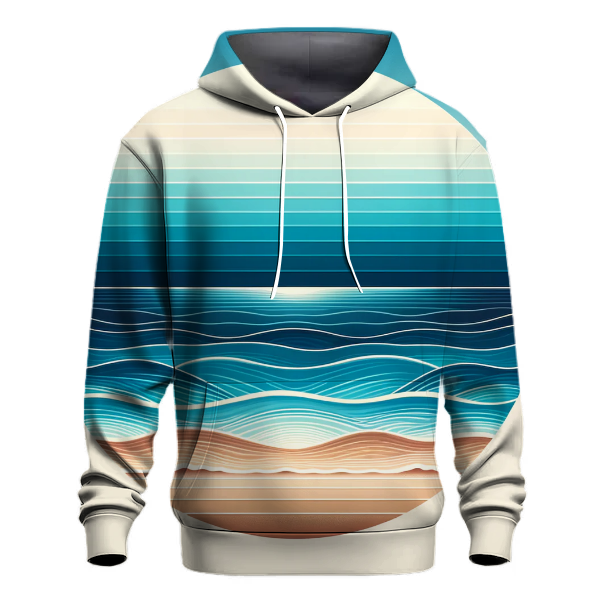 Ocean Wave Gradient Hoodie