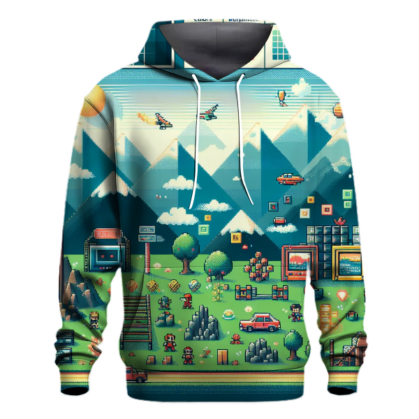 Retro Video Game Odyssey Hoodie