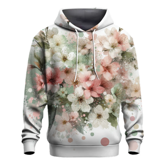 Blossom Breeze Tie-dye Design Hoodie