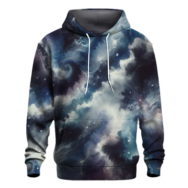 Starry Night Dreams Tie-dye Design Hoodie