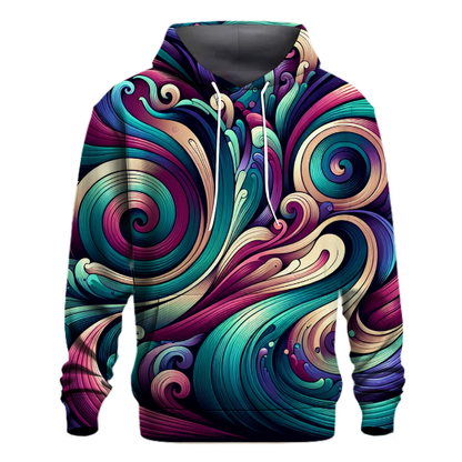 Artistic Waves Hoodie