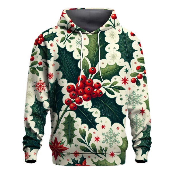 Holly Berry Whimsy Hoodie