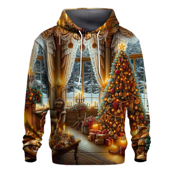 Victorian Christmas Elegance Hoodie