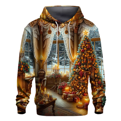 Victorian Christmas Elegance Hoodie