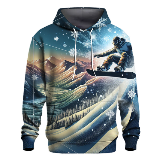 Snowboarding Thrills Hoodie