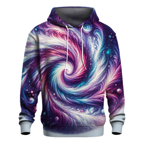 Galaxy Whirl Tie-dye Design Hoodie