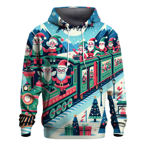 Magical Christmas Train Adventure Hoodie